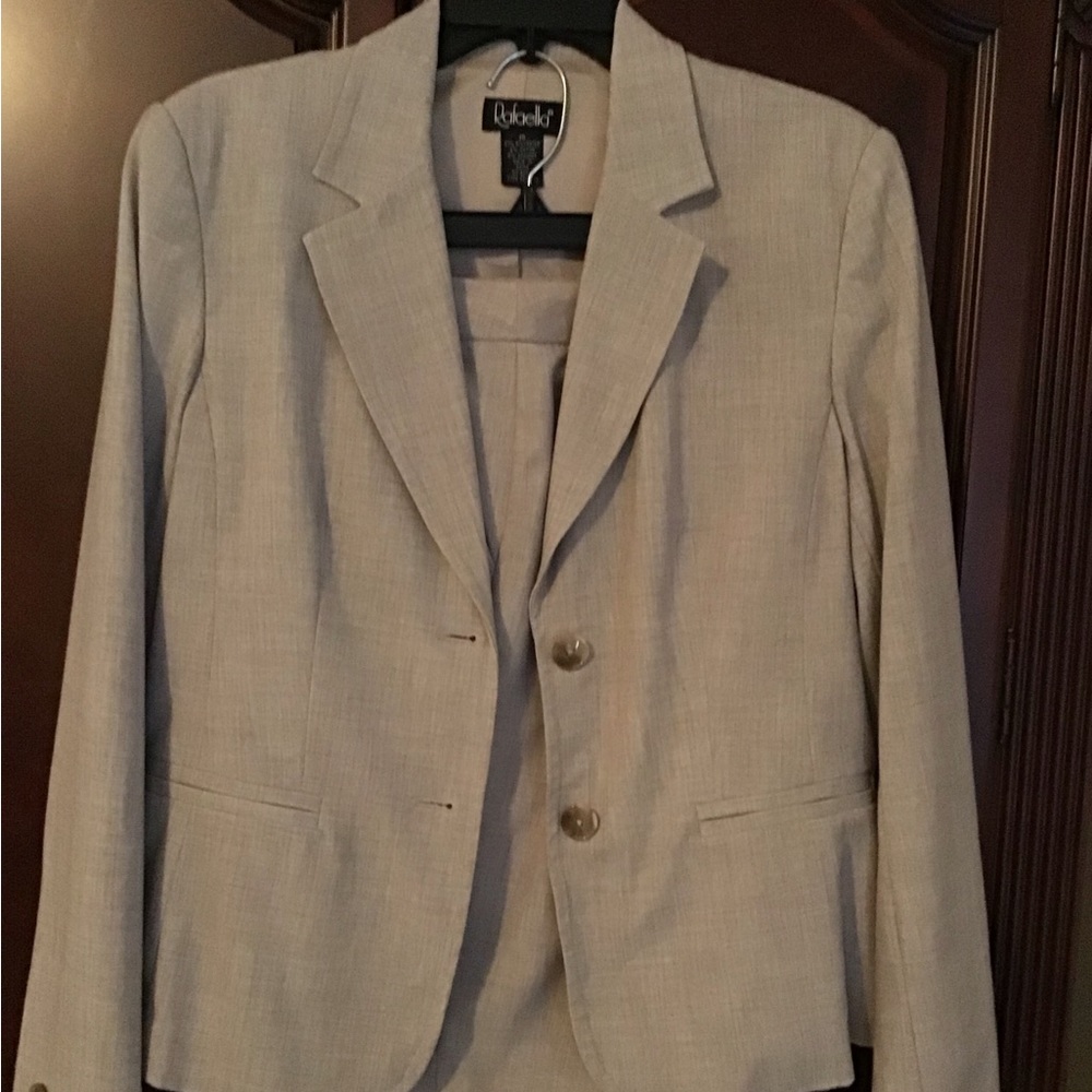 Light Grey Rafella Shorts and matching Jacket